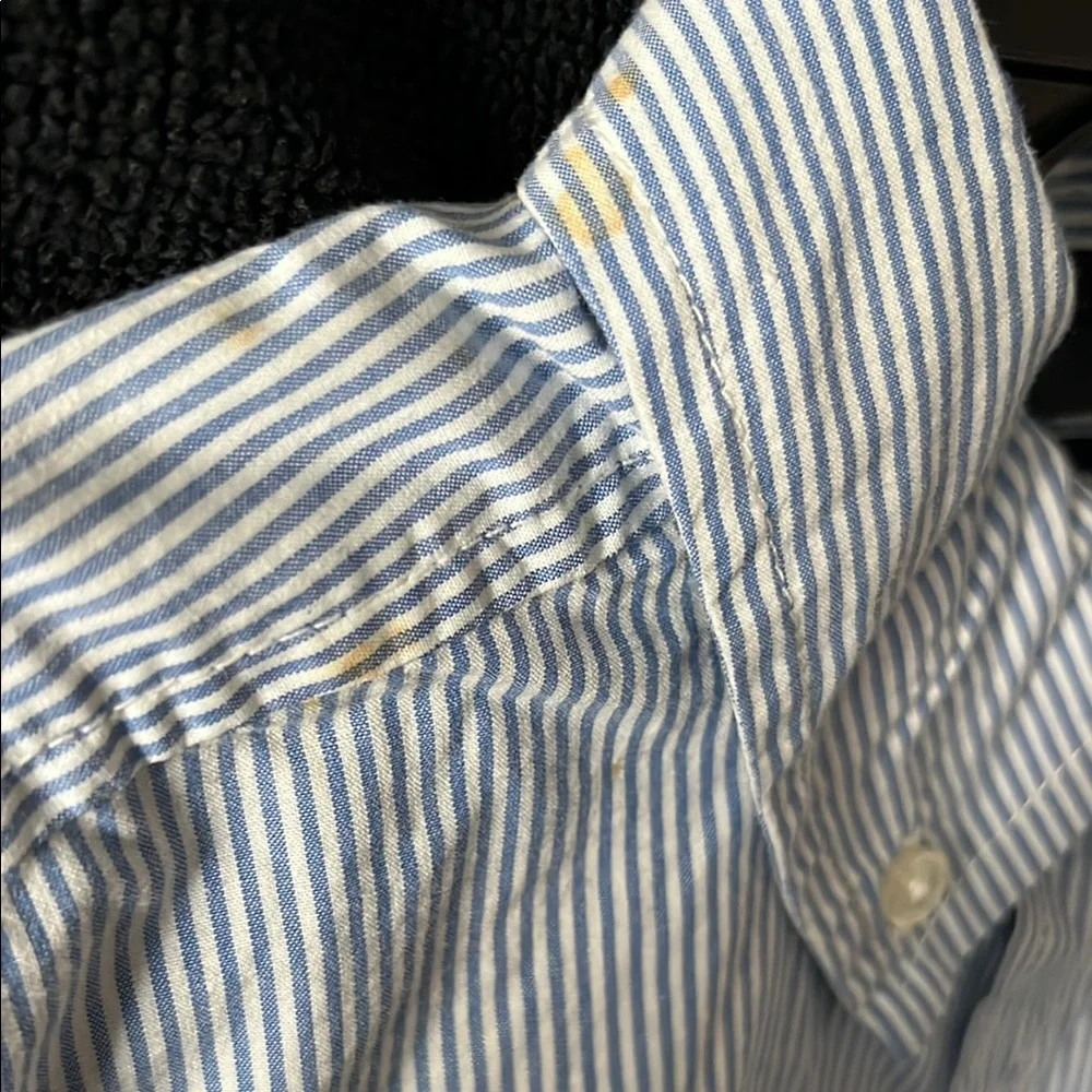 OSHKOSH B’GOSH Boy’s Blue Striped Shirt